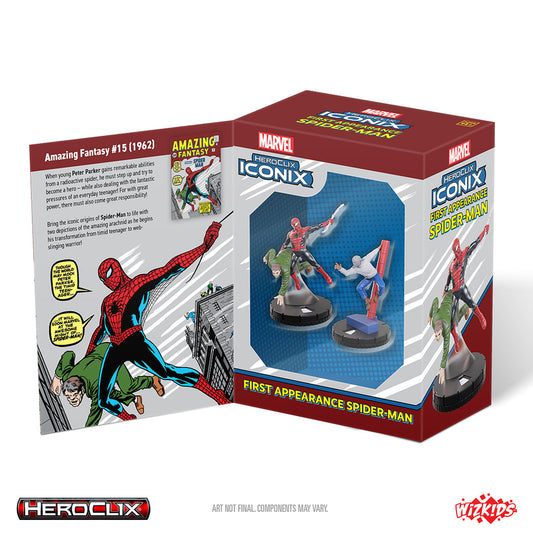 Marvel Iconix First Appearance Spider-Man figure packaging