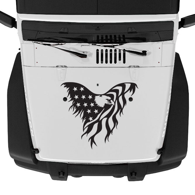Eagle Hood Graphic