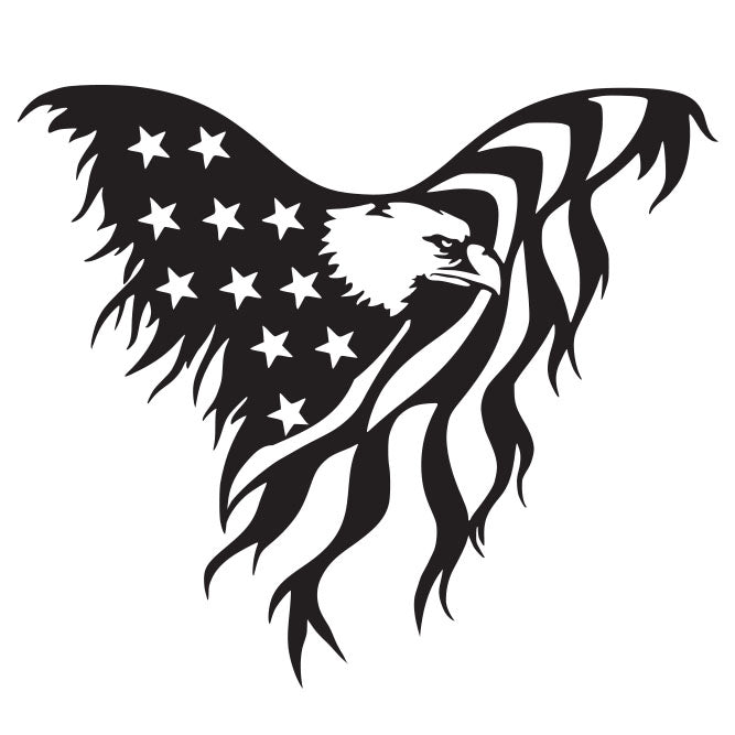 Eagle Hood Graphic