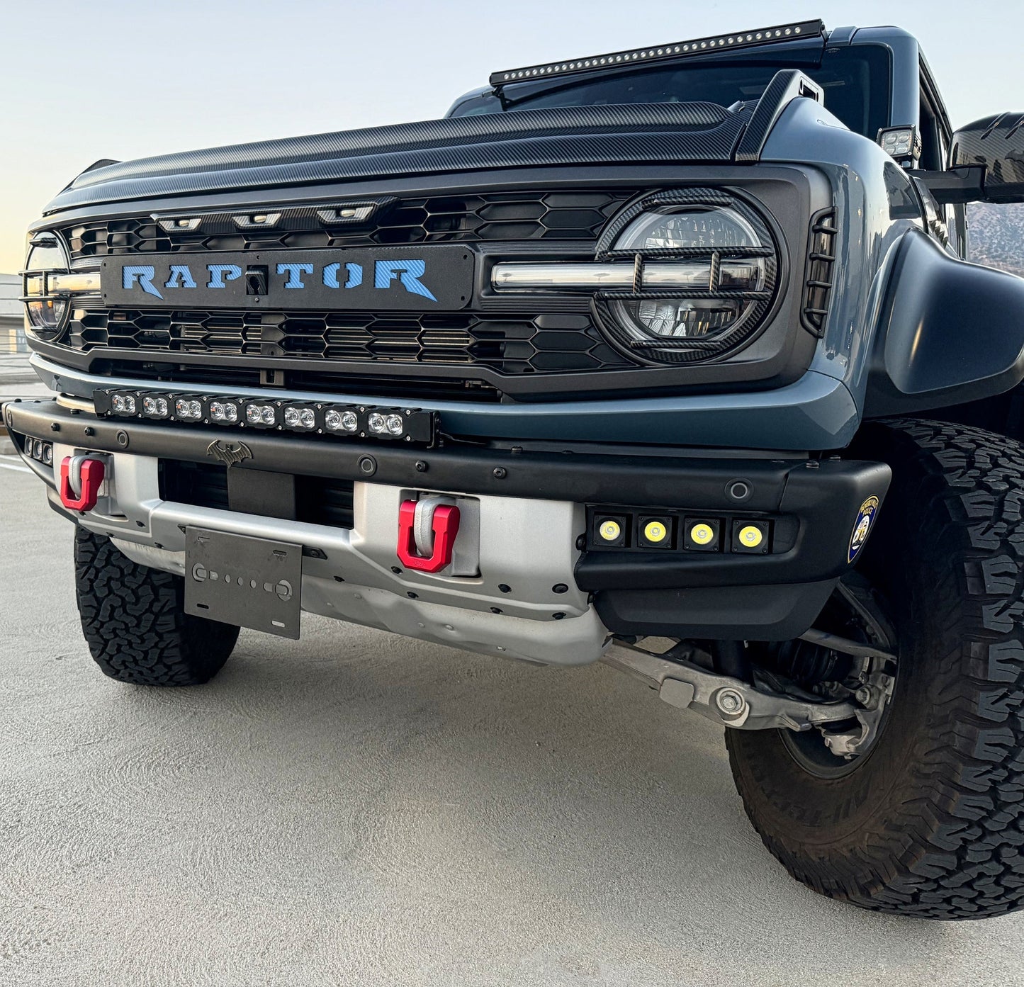 2021+ Ford Bronco Modular Bumper 30in Light Bar - PRO