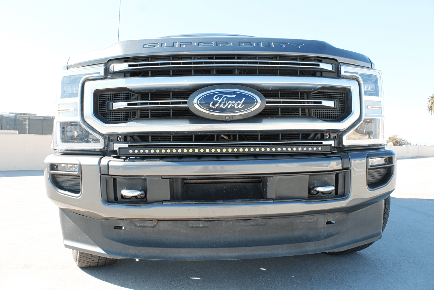 2020-2022 Ford Super Duty F250/F350/F450 40in Light Bar - Slim