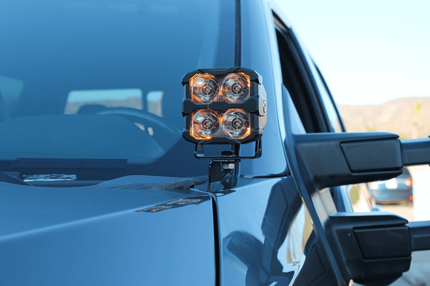 2020-2022 Ford Super Duty F250/350/450 Hood Mount/Ditch Lights - PRO