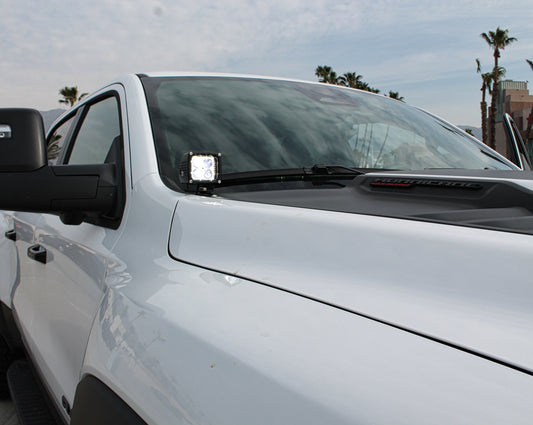 2025+ RAM 1500 RHO Hood Mount/Ditch Lights