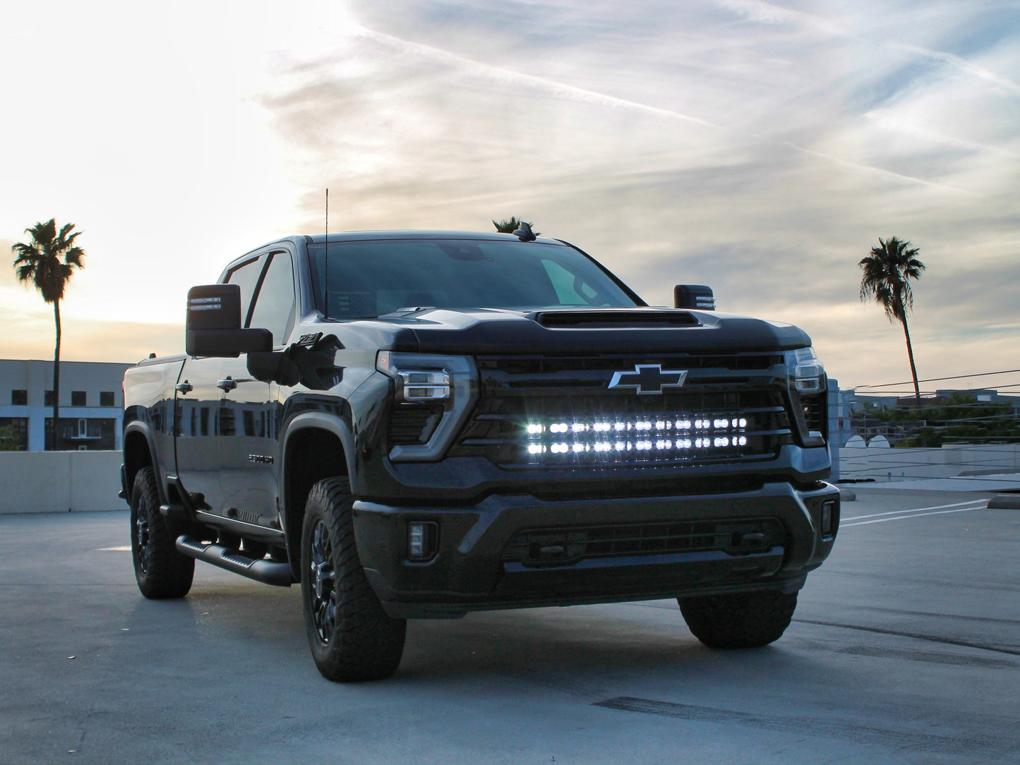 2020+ Chevrolet Silverado 2500/3500HD Dual 40s Light Bars - PRO