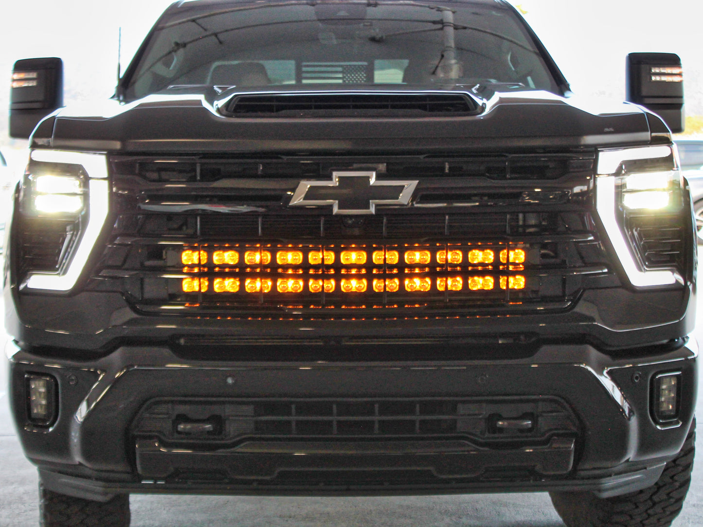 2020+ Chevrolet Silverado 2500/3500HD Dual 40s Light Bars - PRO