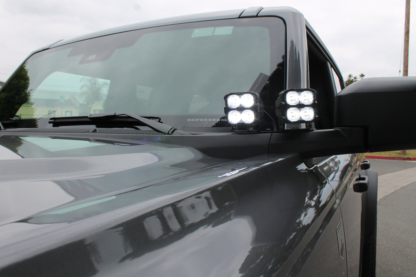 2021+ Ford Bronco Hood Mount/Ditch Lights/Pillars - PRO