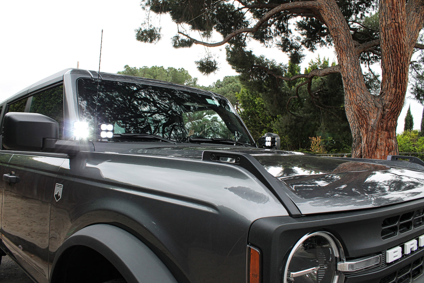 2021+ Ford Bronco Hood Mount/Ditch Lights/Pillars - PRO