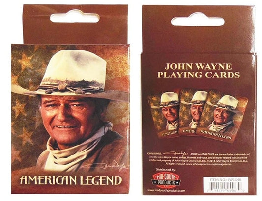 John Wayne  American Legend Playing Cards