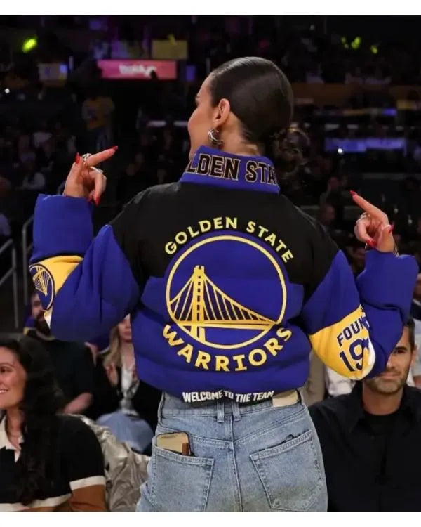 Kristin Juszczyk Golden State Warriors Puffer Jacket