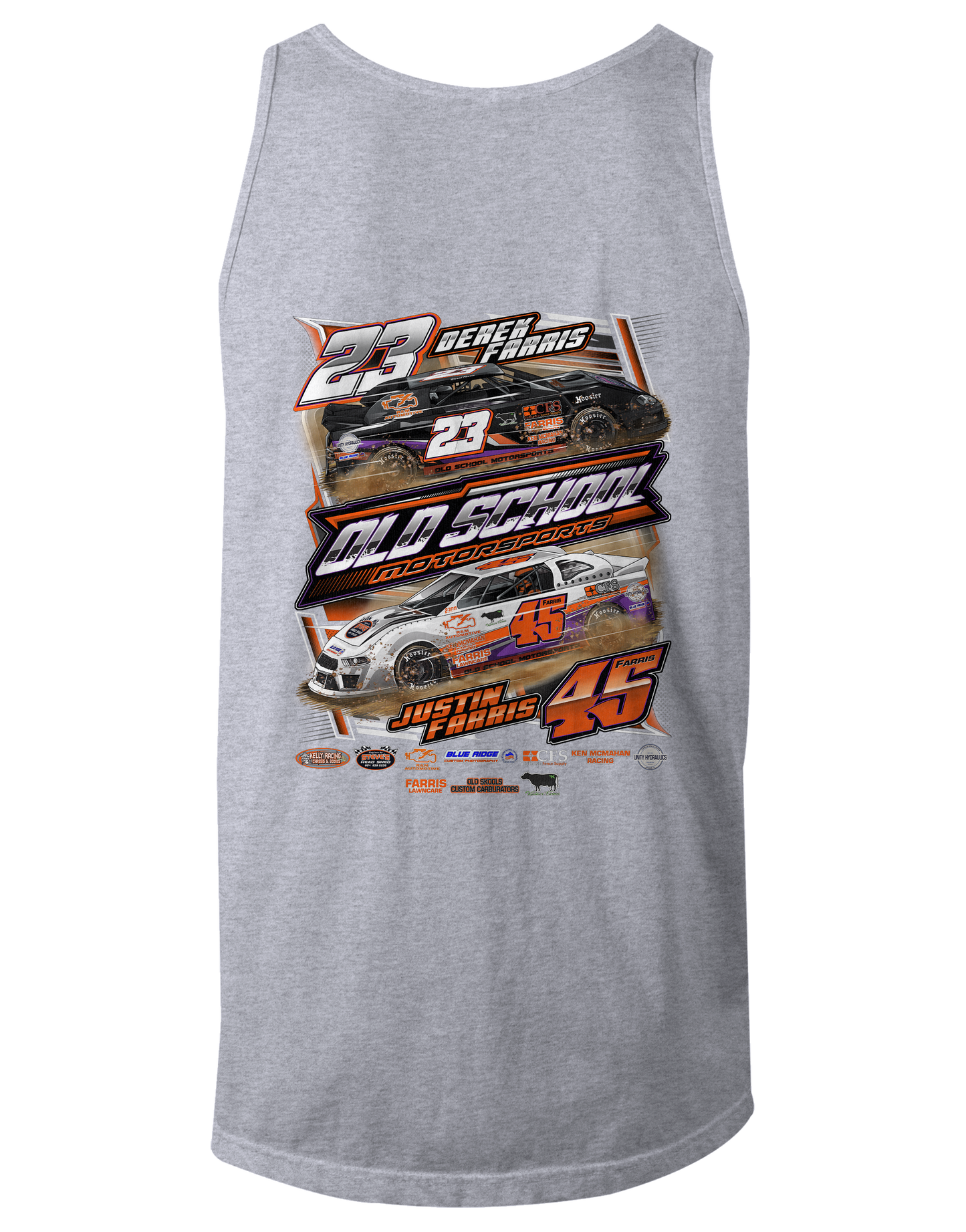 Old School Motorsports Tank Tops
