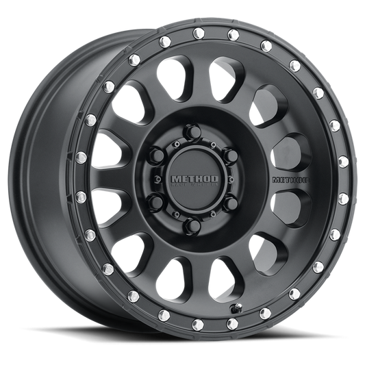 BlackMethod wheel rim on a white background