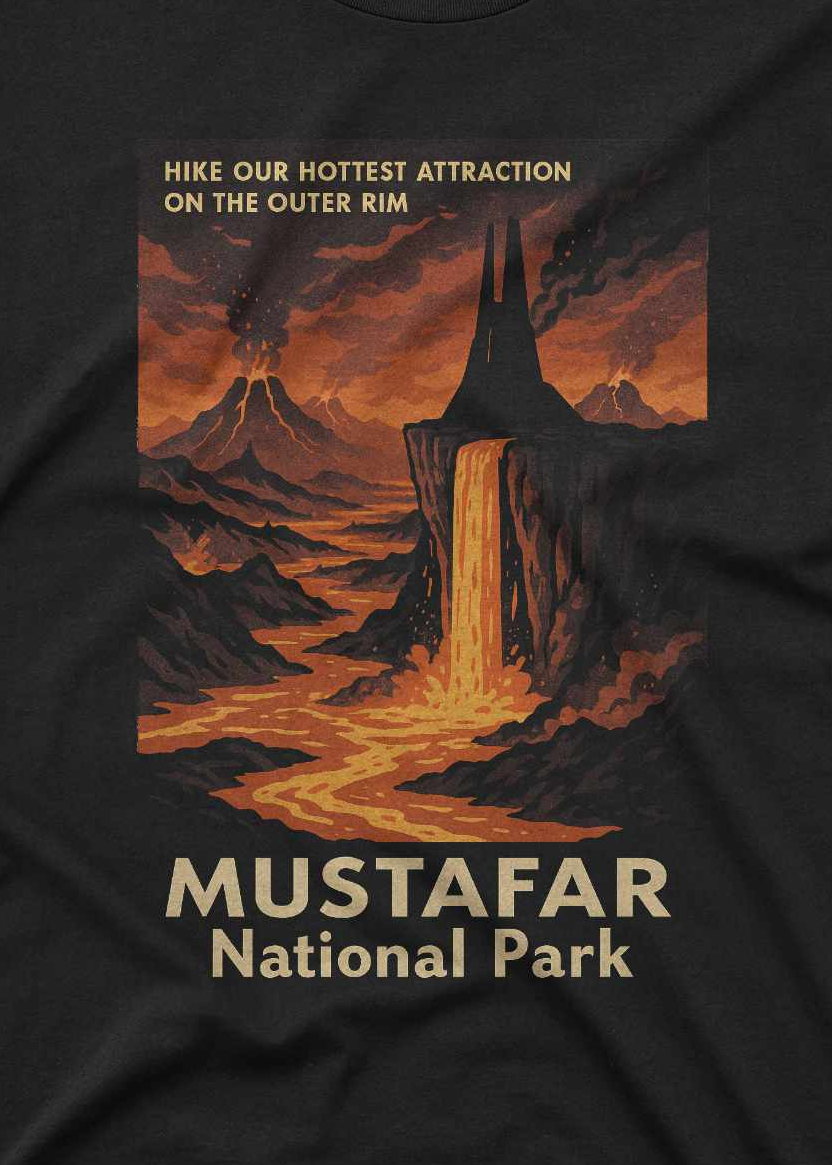 Mustafar National Park Tee