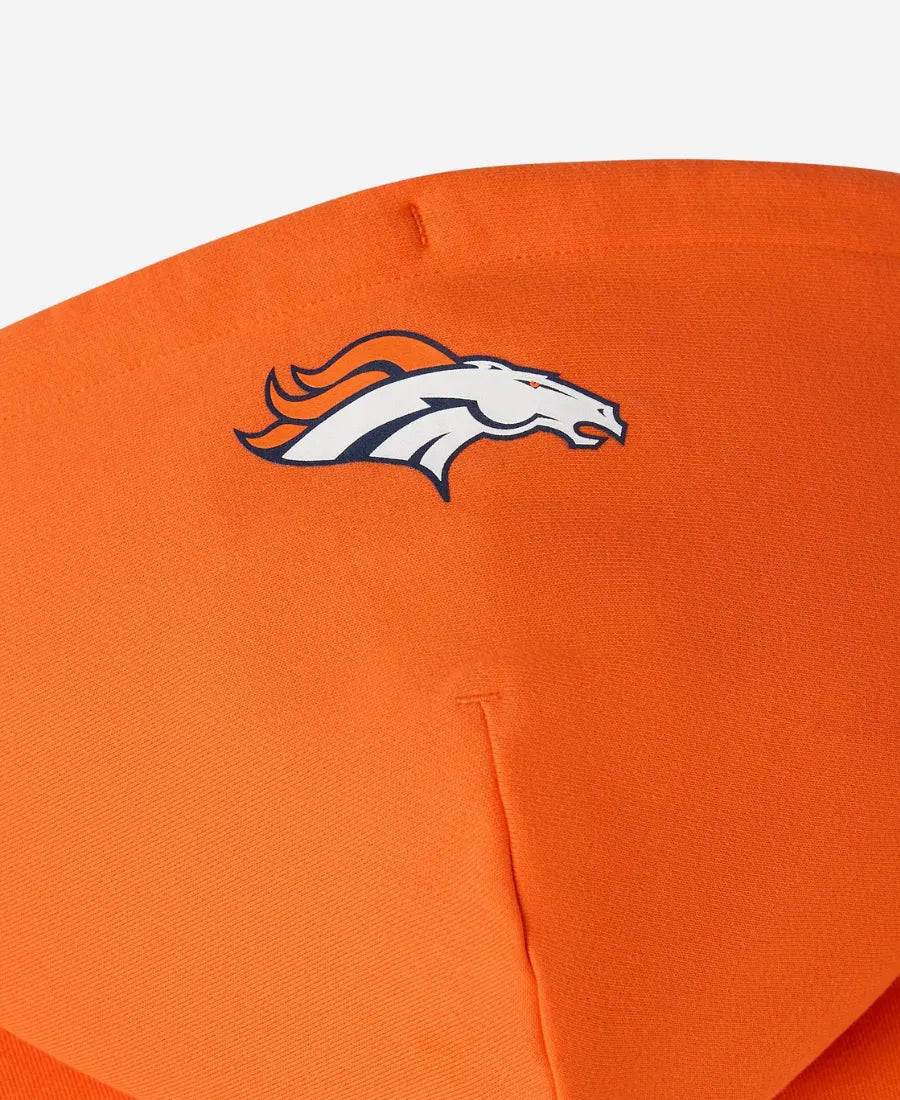 OVO Denver Broncos Waffle Lined Hoodie