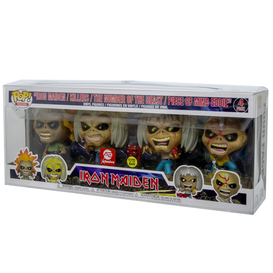4-Pack Iron Maiden 2020 PopShield Protectors