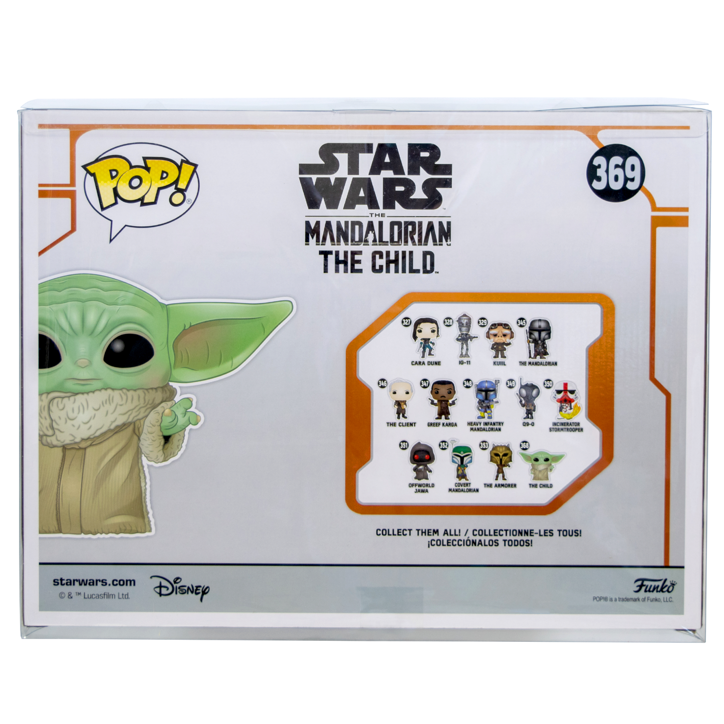 10" Baby Yoda PopShield Protectors