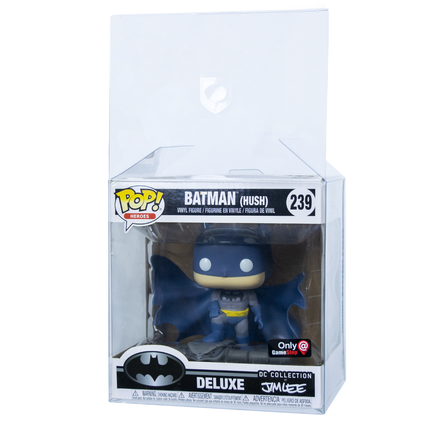 Funko Pop! Batman figure in packaging with visible branding