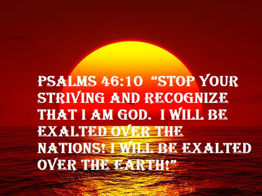 Psalms 46:10 In Context