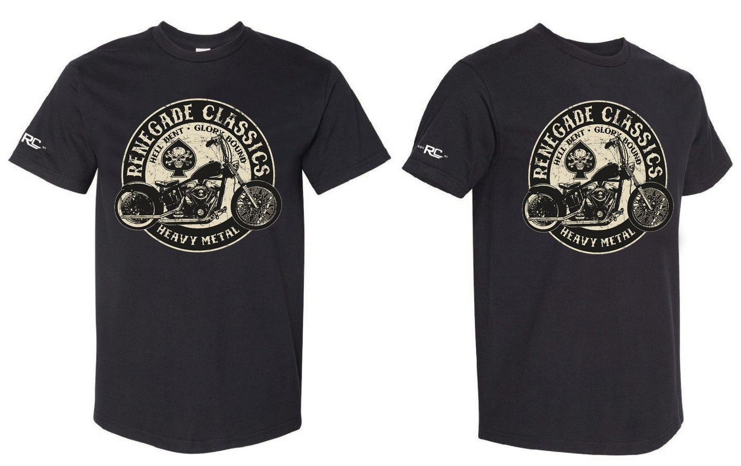 Different Angles RC RENEGADE CLASSICS GLORY BIKE TSHIRT