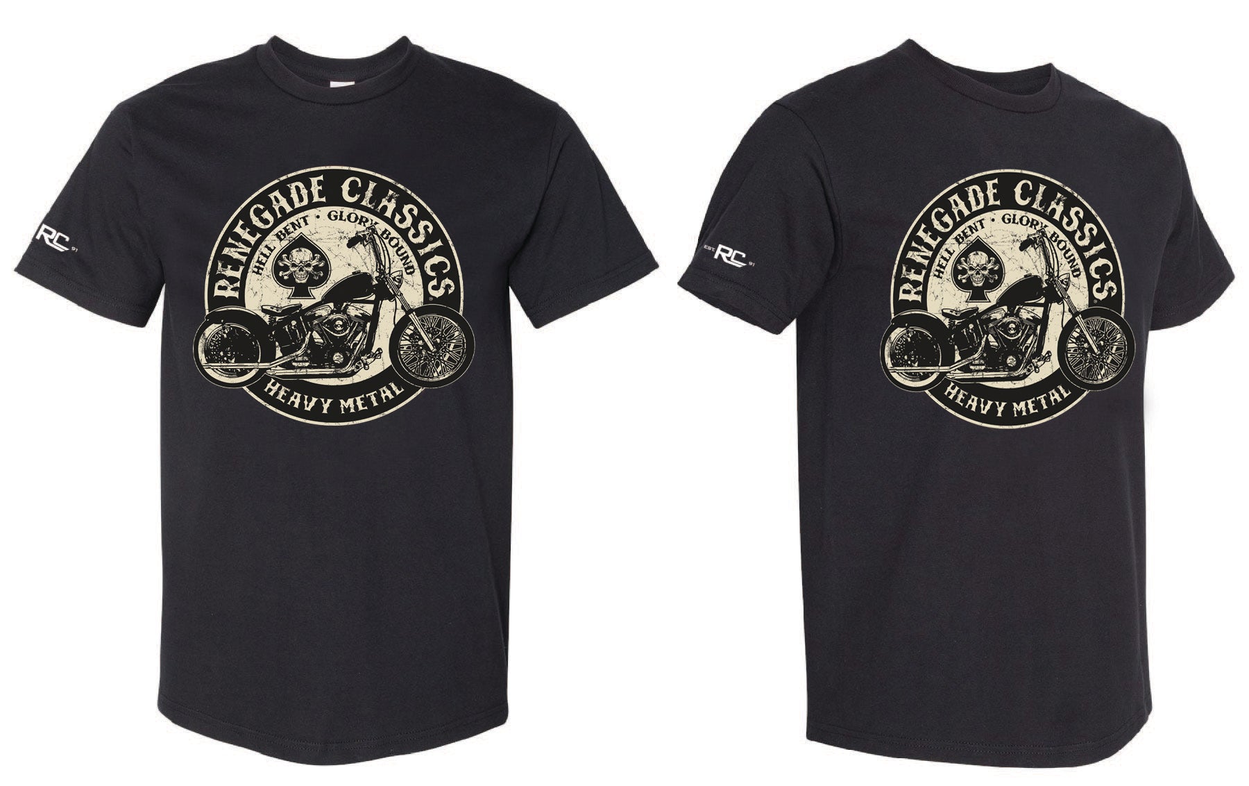 Different Angles RC RENEGADE CLASSICS GLORY BIKE TSHIRT