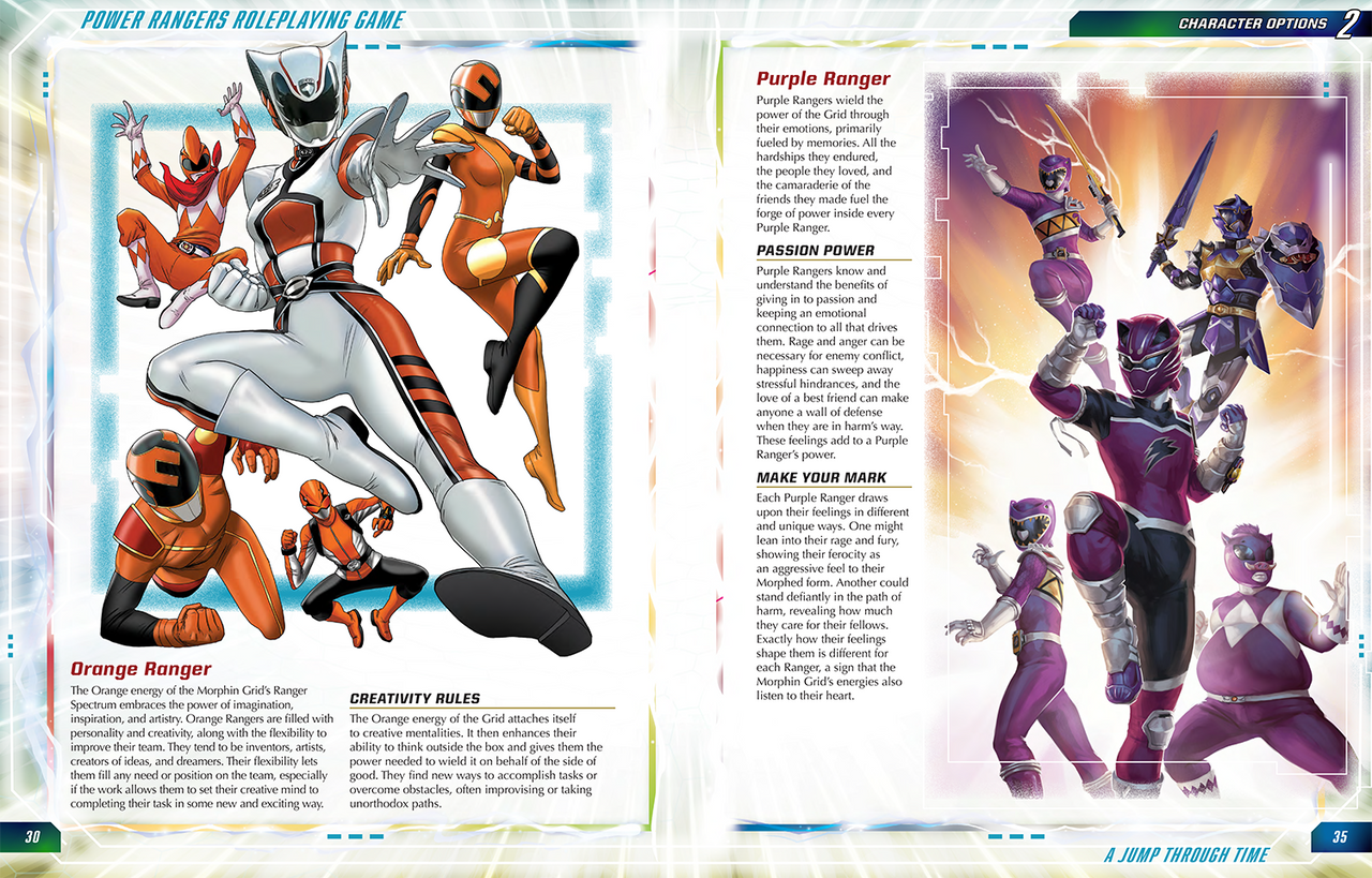 Power Rangers RPG: Jump Through Time Sourcebook
