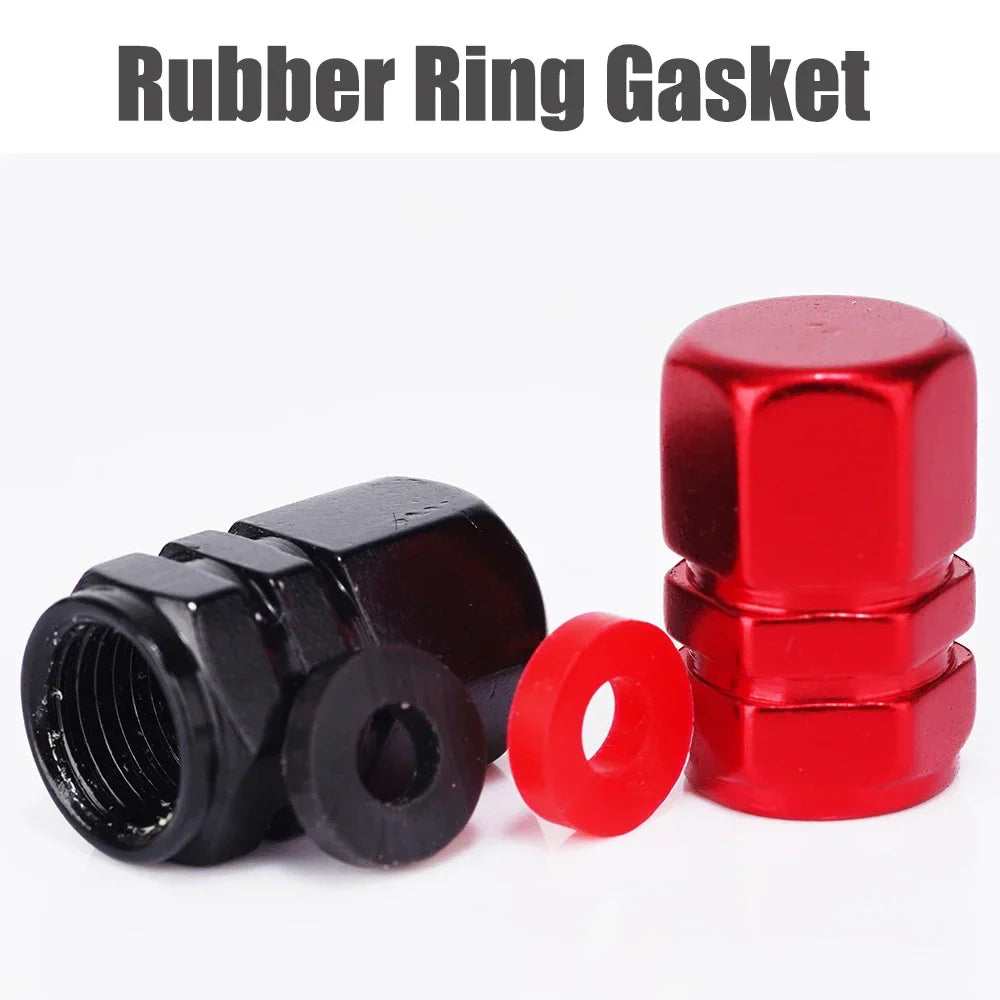 Black and red rubber ring gaskets on a white background with 'Rubber Ring Gasket' text.