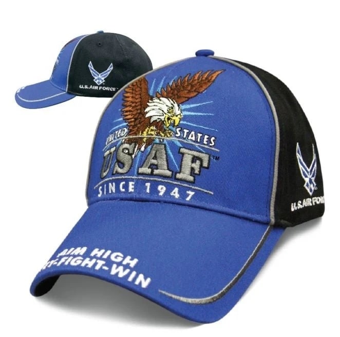 Embroidered Victory Hat - United States Airforce