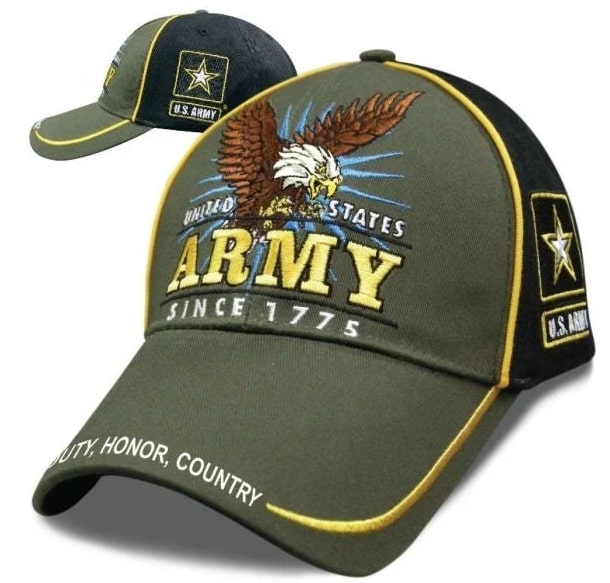 Embroidered Victory Hat - United States Army