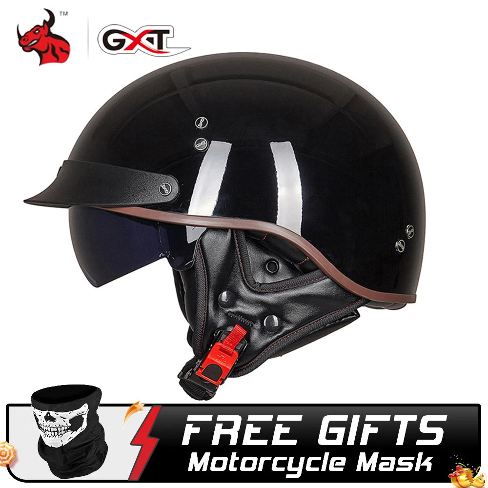 GXT DOT Certified Motorcycle Helmet Motorbike Crash Moto Helmet Casco Moto