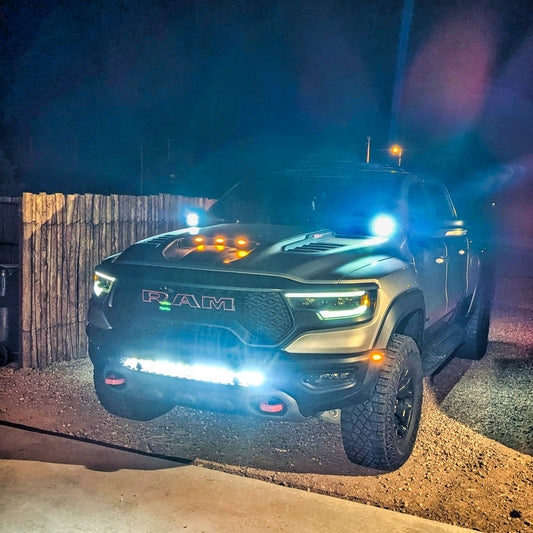 2019-24 RAM 1500/TRX Hood Mount/Ditch Lights/Pillars PRO