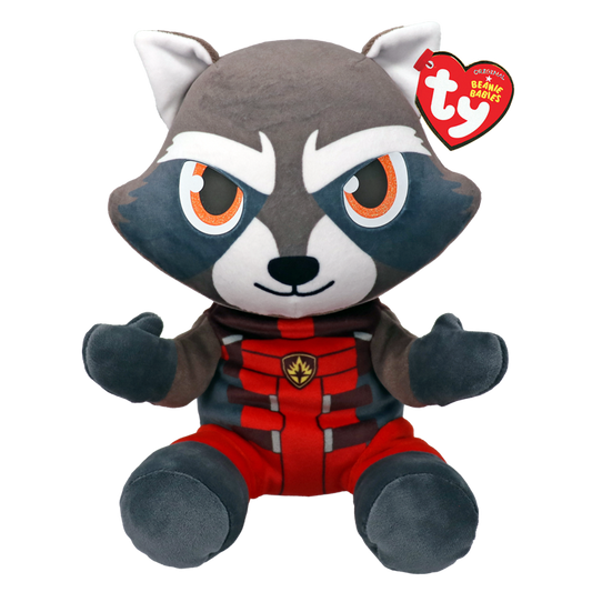 Plush toy resembling a character from a popular franchise with a Ty logo.