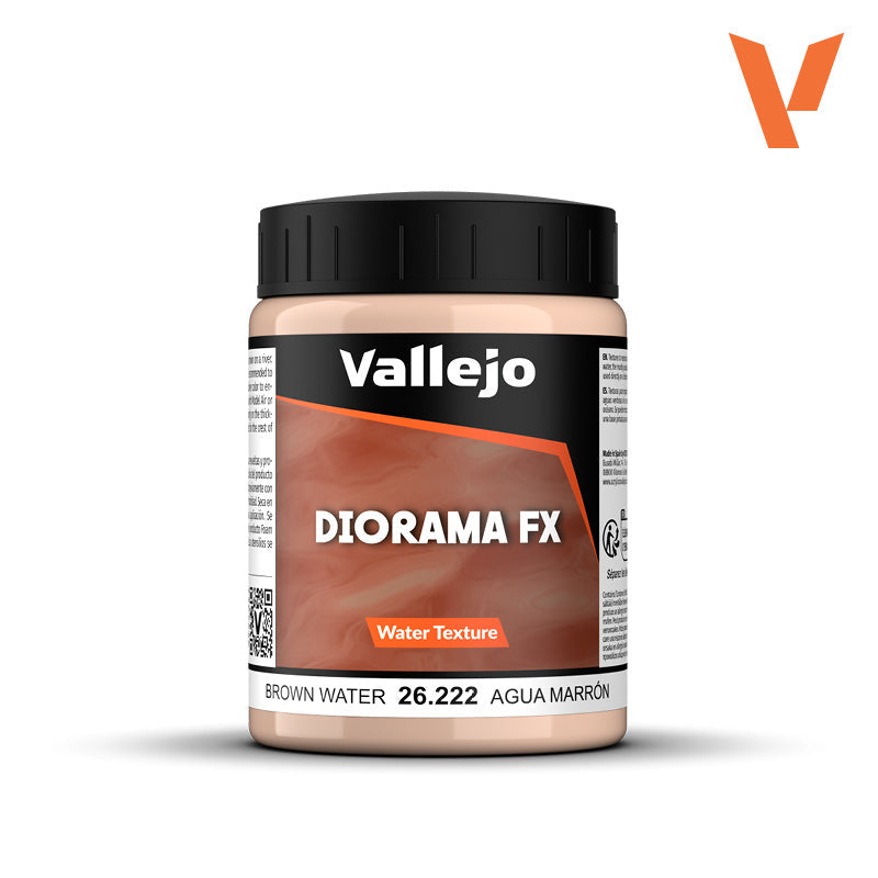 Vallejo Diorama FX: Water Texture - Brown Water