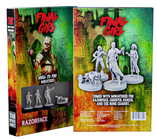 Final Girl: Hell to Pay - Miniatures