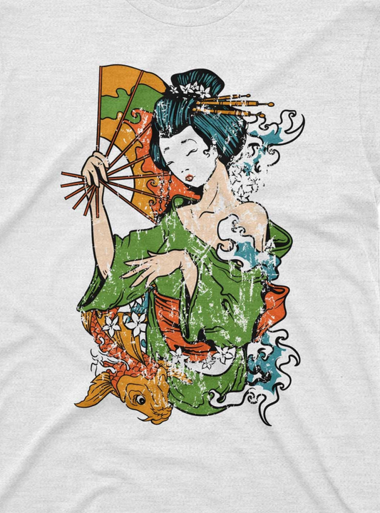 Vintage Geisha Tee