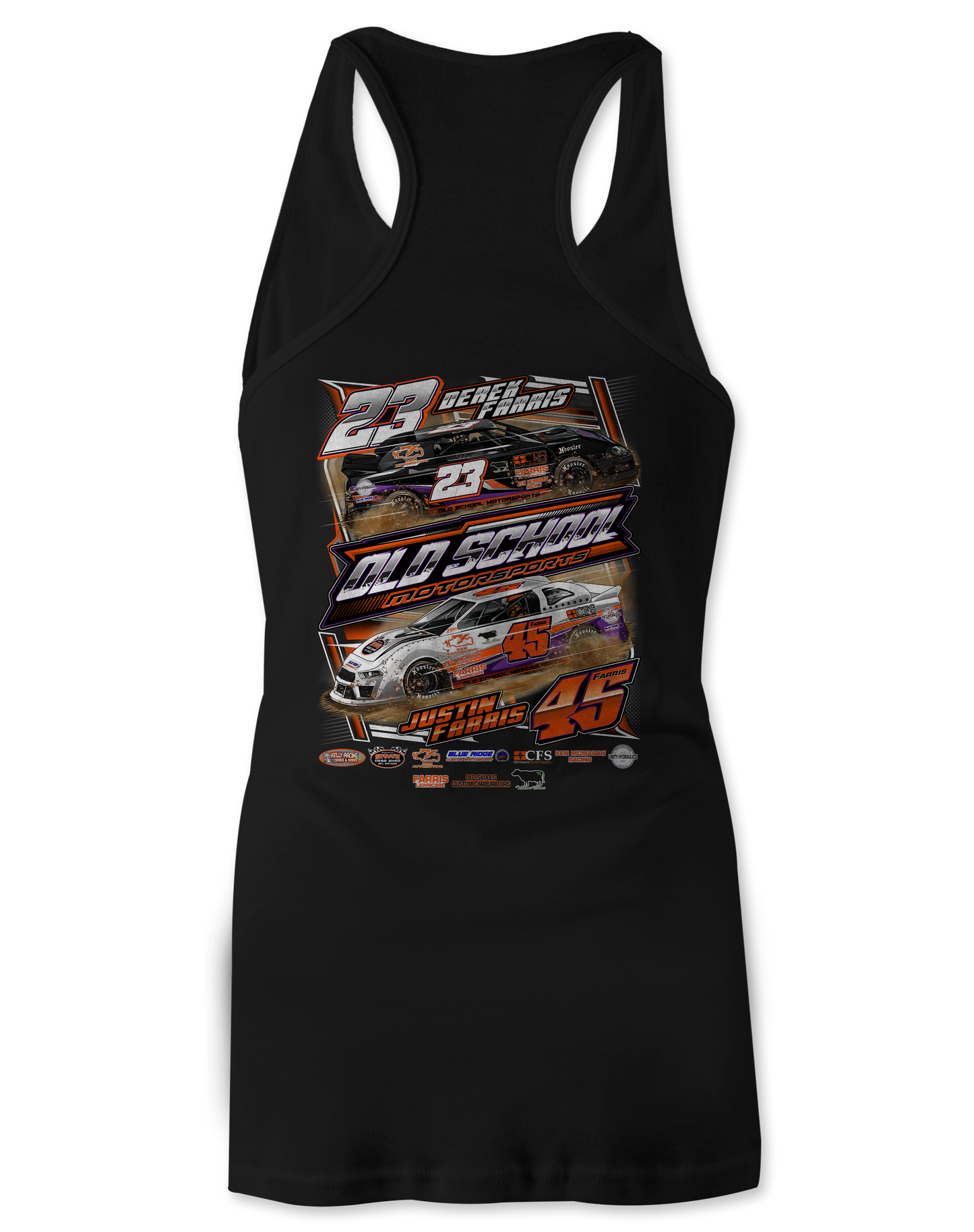 Old School Motorsports Tank Tops