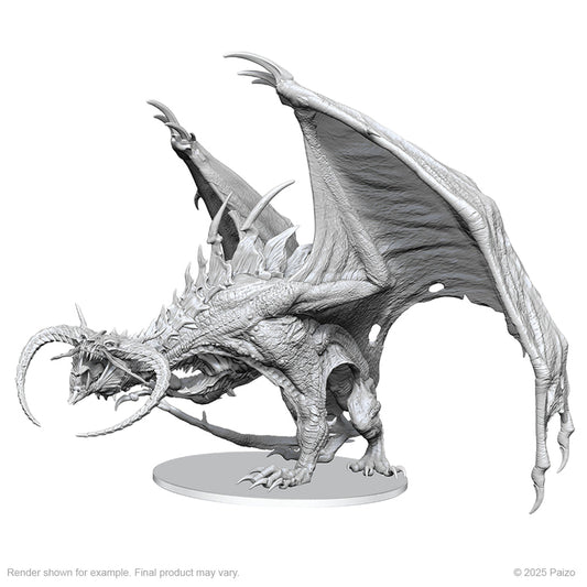 Pathfinder: Battles Deep Cuts - Diabolic Dragon Boxed Miniature - Unpainted