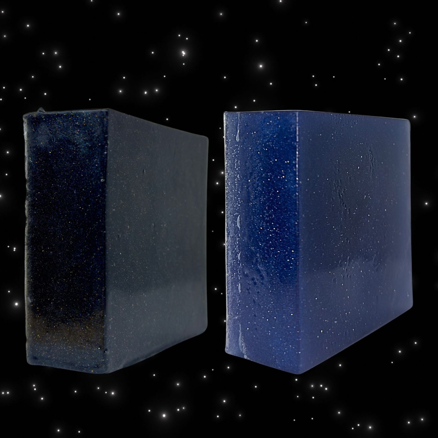 black and purple Space Walk Bar Soap