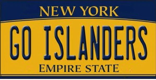 Design Basis Go Islanders NY State License Facade Ceramic Mug