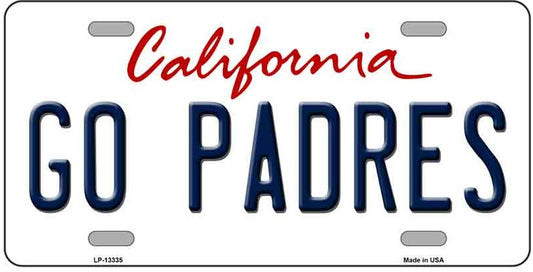 Go Padres License Plate