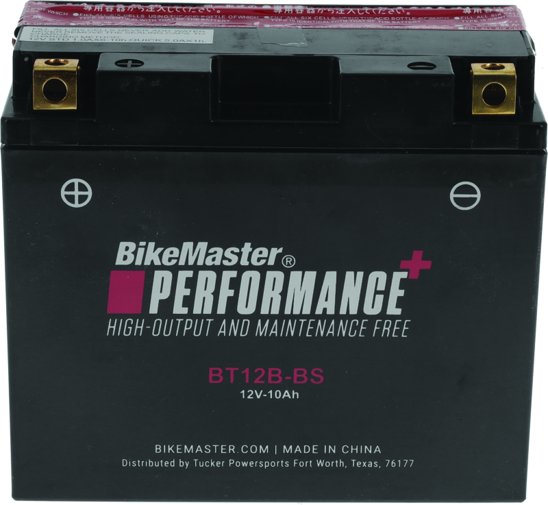 BikeMaster Battery - BT12B-BS