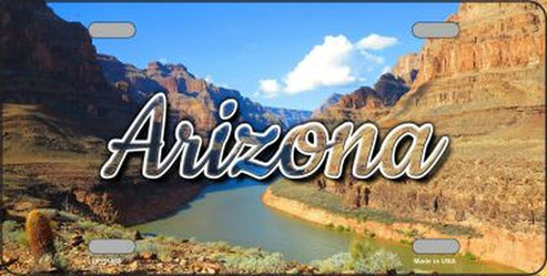 Arizona Grand Canyon State Roadrunner License Plate