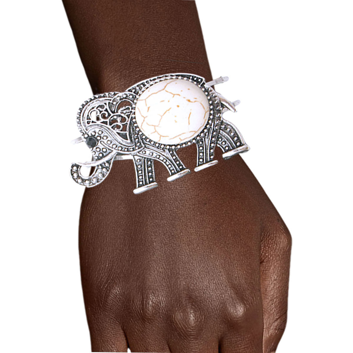 White Elephant Bracelet