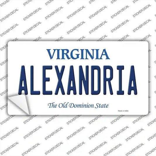 Alexandria Virginia Sticker Decal