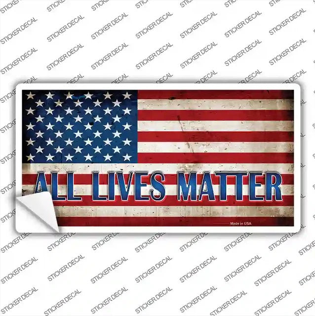 All Lives Matter Sticker Decal