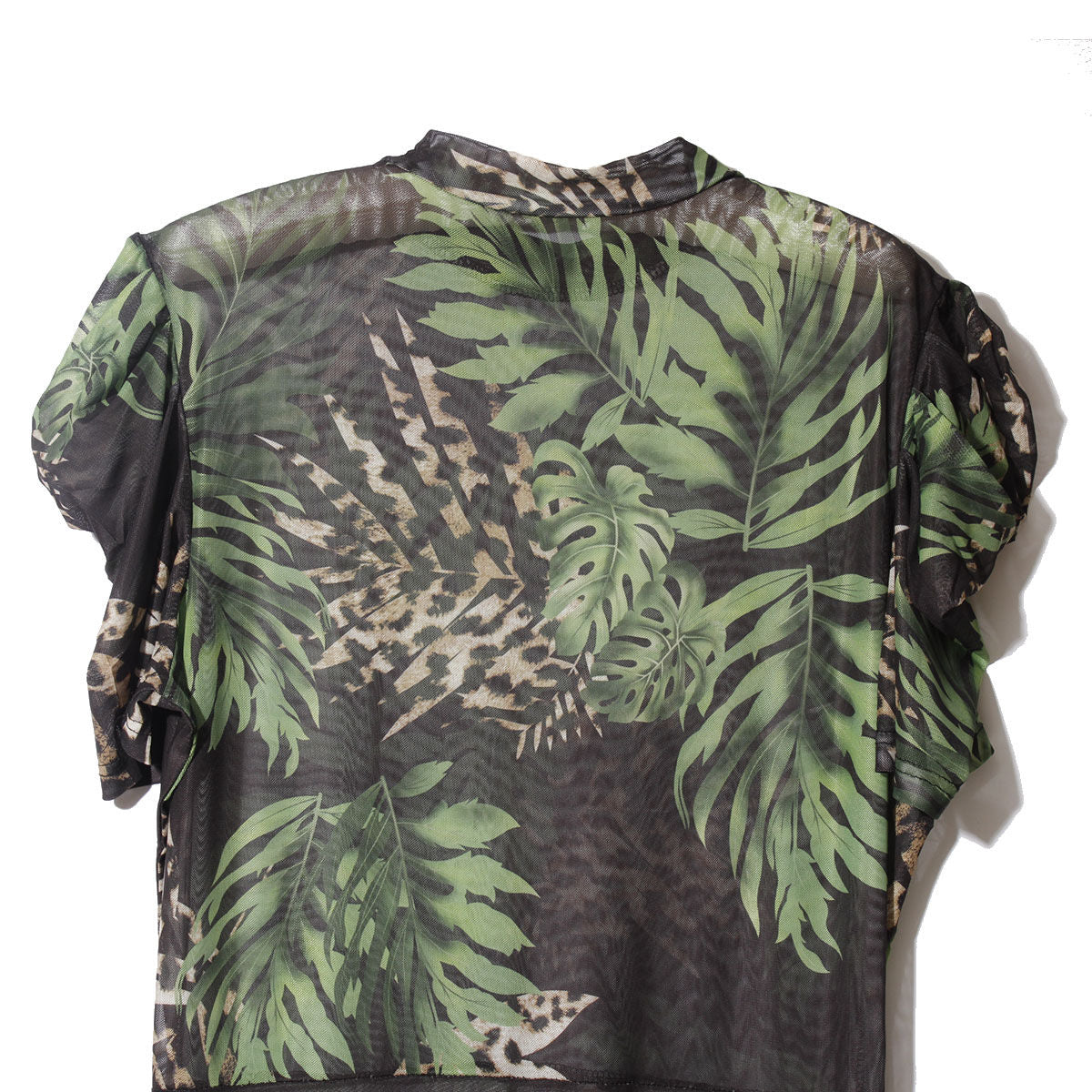 3XL Mesh High-Low Leaf Top