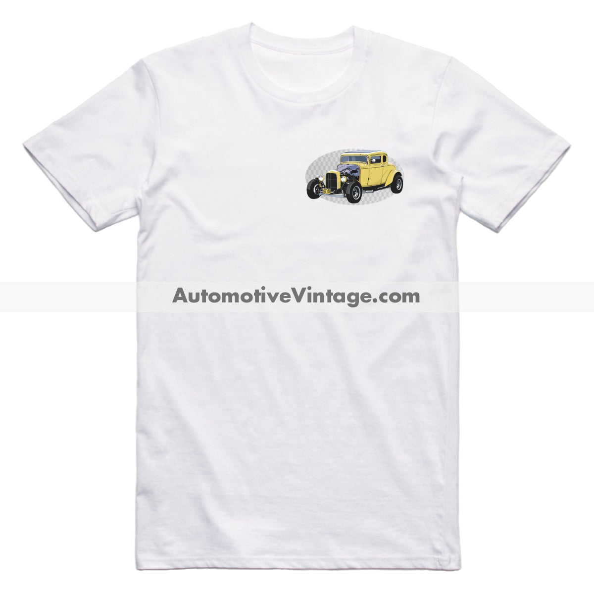 American Graffiti 1932 Ford John Milner Famous Car Chest Logo T-shirt