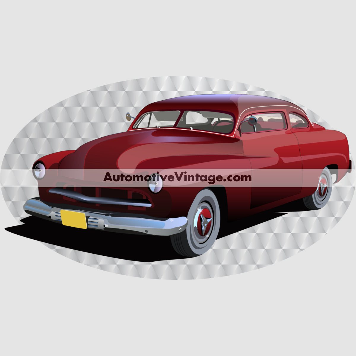 American Graffiti Pharoahs Merc Famous Car Chest Logo T-shirt