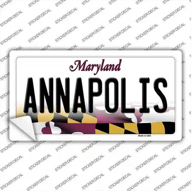 Annapolis Maryland Sticker Decal