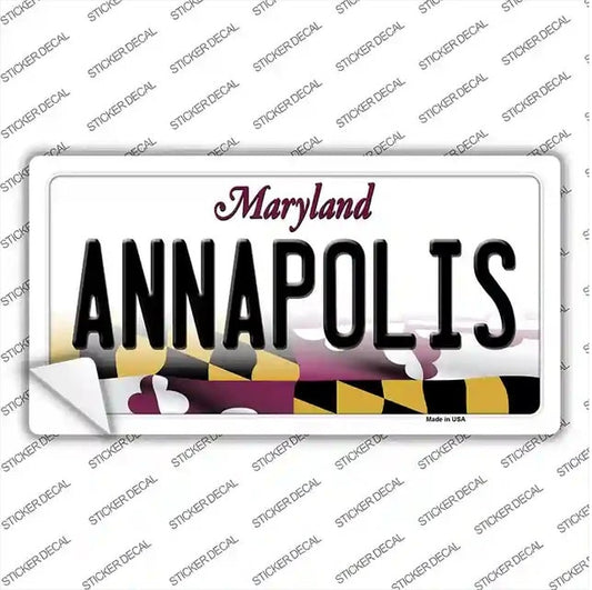 Annapolis Maryland Sticker Decal