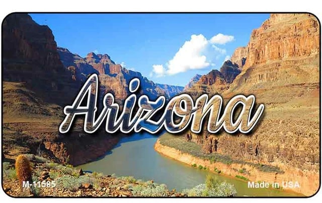 Scenic Arizona Landscape Refrigerator Magnet