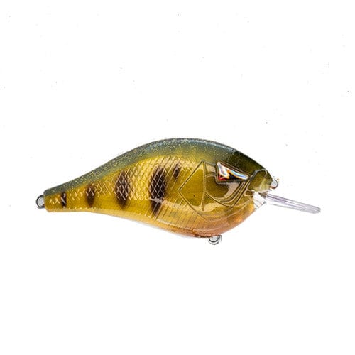 Yellow and black fishing lure on a white background